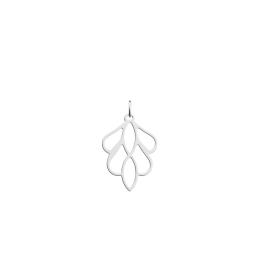 Les Georgettes - Pendentif Phénix argenté 25 mm Ref 70412861600000