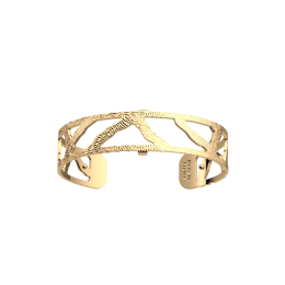 Les Georgettes - Bracelet manchette Nomade doré 14 mm Ref 70433740100000