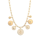 Les Georgettes - Collier Les Précieuses Astrale doré 16 mm taille 50 Ref 70441661908_050