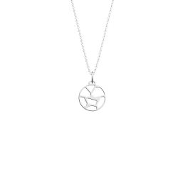 Les Georgettes - Collier Girafe argenté 16 mm Ref 70441721600_050