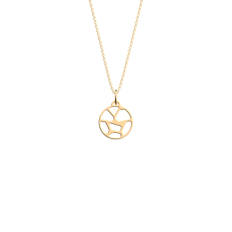 Les Georgettes - Collier Girafe doré 16 mm Ref 70441721900_050