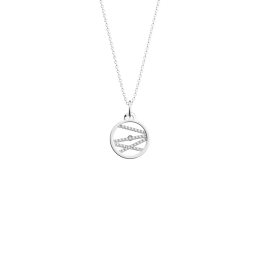 Les Georgettes - Collier Les Précieuses Liens argenté 16 mm Ref 70441761608_050