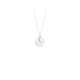 Les Georgettes - Collier Arbre de vie argenté 16 mm taille 50 Ref 70441801608_050
