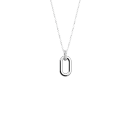 Les Georgettes - Collier Les Précieuses Chaîne argenté 16 mm Ref 70441881608_050