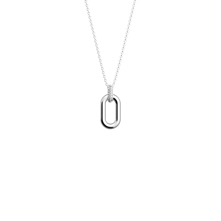 Les Georgettes - Collier Les Précieuses Chaîne argenté 16 mm Ref 70441881608_050