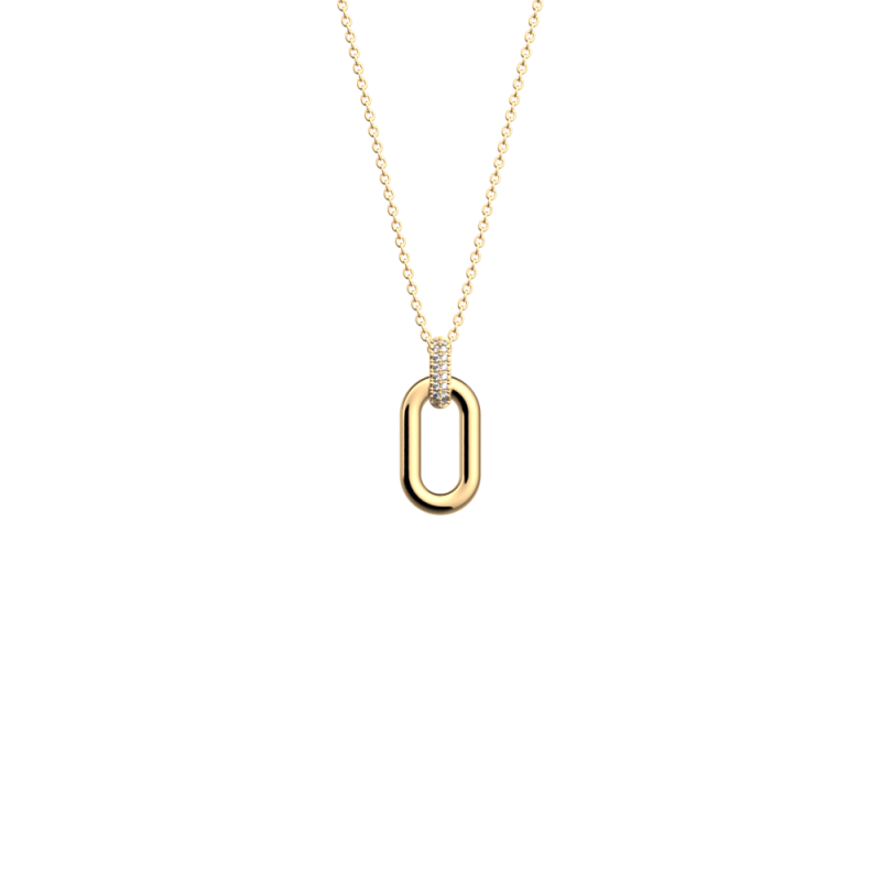 Les Georgettes - Collier Les Précieuses Chaîne doré 16 mm Ref 70441881908