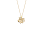 Les Georgettes - Collier Bouquet doré 23 mm taille 50 Ref 70442201900_050