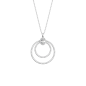 Les Georgettes - Collier Les Précieuses Nuit argenté 20 mm taille 50 Ref 70453691608_050
