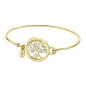 Lotus - Bracelet Millenial acier doré et oxyde de zirconium Ref LS2119-2/3