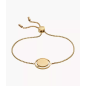 Skagen - Bracelet à pampilles Katrine en acier doré Ref SKJ1619710