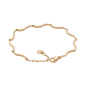 Skagen - Bracelet chaîne Kariana Waves acier doré Ref SKJ1786710