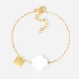ZAG - Bracelet Vega acier doré 15+3cm Ref SBS00611-01WHT