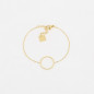 ZAG - Bracelet Felicite acier doré 15+3cm Ref SBS16304-01UNI