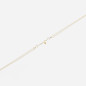 ZAG - Bracelet Bruma acier doré avec oxydes de zirconium 15+3cm Ref SBS24468-01WHT