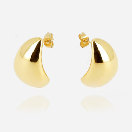 ZAG - Boucles d'oreilles Phoebe acier doré Ref SEC22892-01UNI