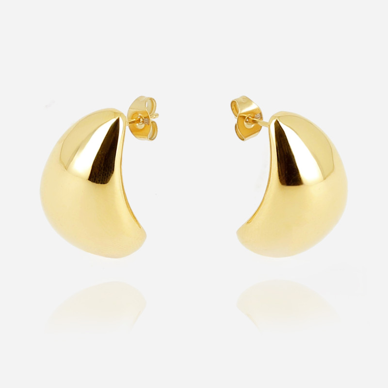 ZAG - Boucles d'oreilles Phoebe acier doré Ref SEC22892-01UNI