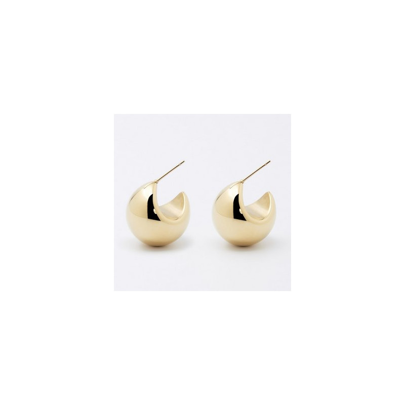 ZAG - Boucles d'oreilles Elea acier doré 23x18mm Ref SEL22080-01UNI