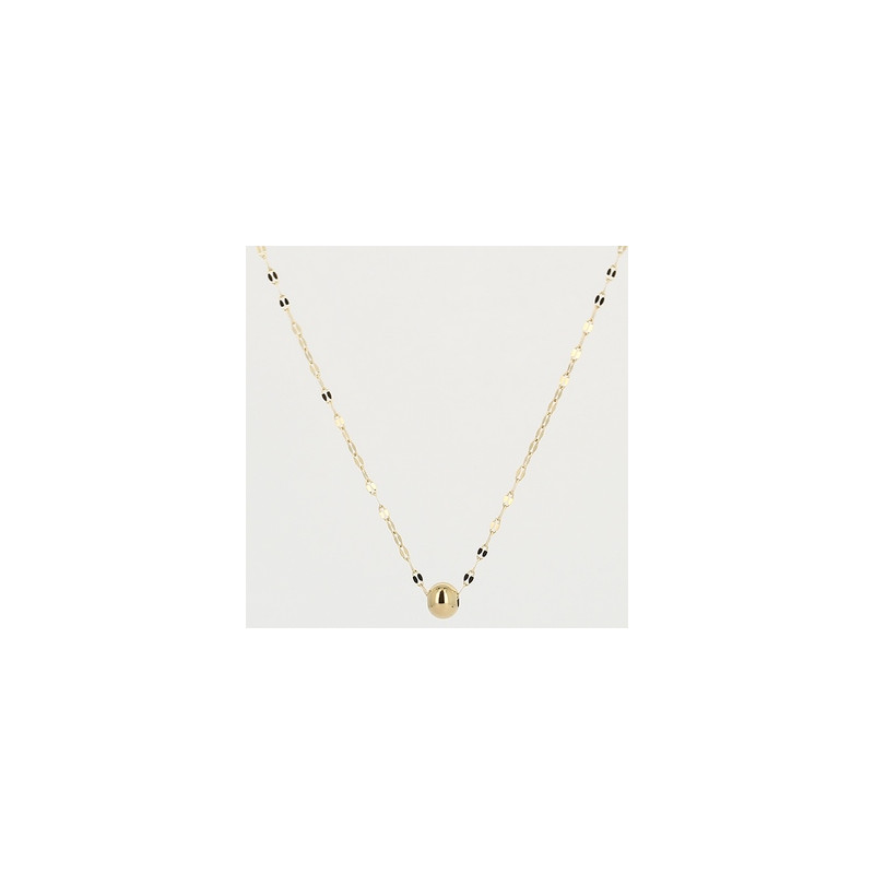 ZAG - Collier Minidisco acier doré 38+5cm Ref SNS13647-01UNI