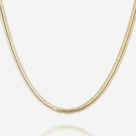 ZAG - Collier Anubis acier doré 36+5cm Ref SNS23104-01UNI