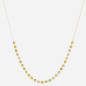 ZAG - Collier Helska acier doré avec oxydes de zirconium 37cm Ref SNS24551-01LGR