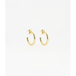 ZAG - Boucles d'oreilles Sabrina acier doré 3x20mm Ref SEC21313-01UNI3X20