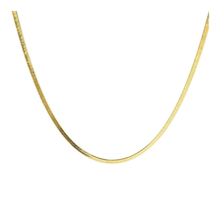 ZAG - Collier Pur acier doré 38+5cm Ref SNS7232-01UNI