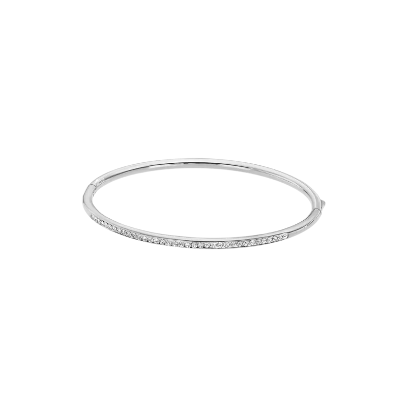 Lotus - Bracelet Bliss acier argenté avec oxydes blancs Ref LS2111-2/1