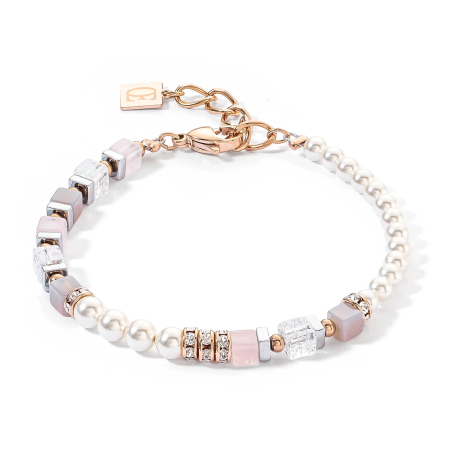 Coeur de Lion - Bracelet Geocube blanc - Ref 4354/30-1920