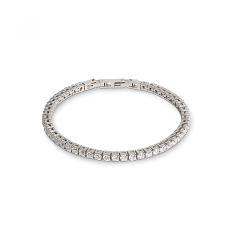Coeur de Lion - Bracelet Tennis acier blanc - Ref 0600/30-0717