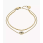 Fossil - Bracelet double rang oeil protecteur - Ref JF04794710