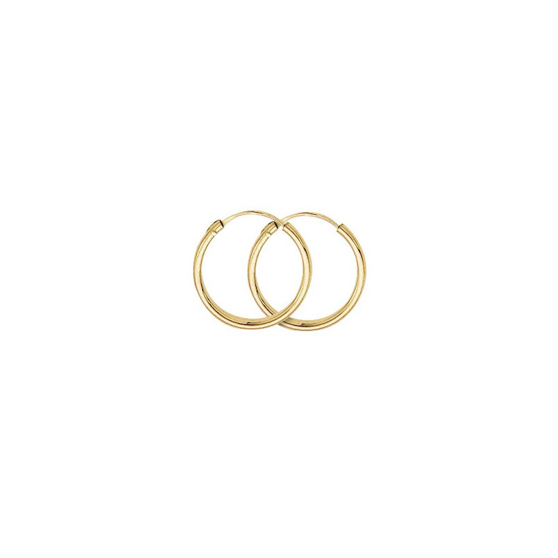 Boucles D'Oreilles  Créoles - 1000503 1000503 - Marque Collection Julien D'Orcel  Or 750/1000 - Couleur Jaune -