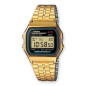 Montre Unisexe Casio Vintage Bracelet  En Acier InOxydeydable Doré - A159Wgea-1Ef