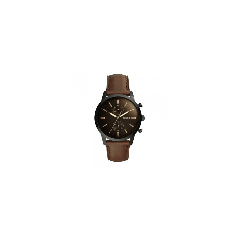 Montre Homme FS5437 Fossil - Collection 44MM TOWNSMAN - 44MM TOWNSMAN -  Tendance - cuir - Quartz - Chronographe